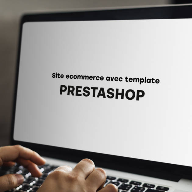 Site ecommerce Prestashop avec template