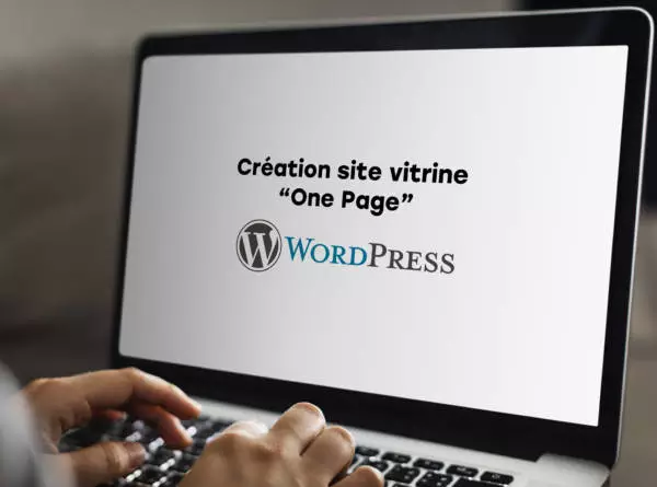 Création site vitrine WordPres One Page - S2A Solution